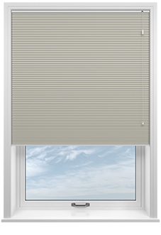 Gaia (Blackout), Sable - Pleated Blind